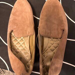 Birdies Pink Suede Flats